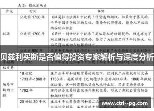 贝兹利买断是否值得投资专家解析与深度分析